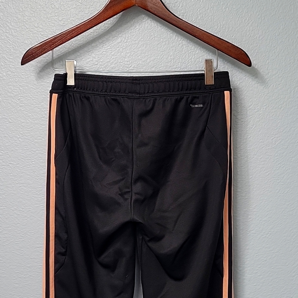 Adidas, black and pink, track pants, size small - Picture 6 of 9